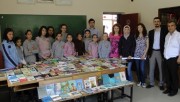 İzmir Otokent'ten Burhan Köyüne Kitap Bağışı